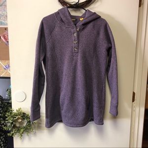 Women's Purple Hooded Jacket